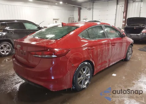 2017 Hyundai Elantra Se z USA, uszkodzony, nr VIN KMHD84LF8HU102776